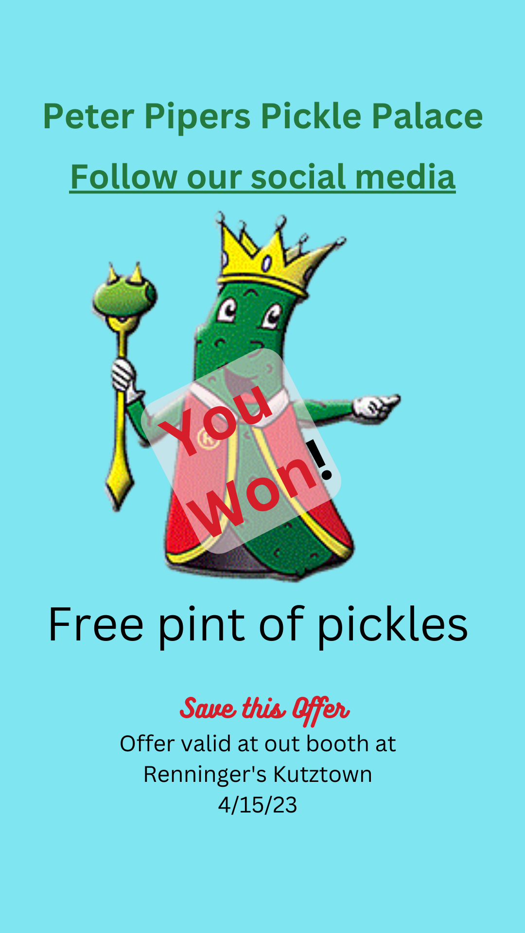 pint of pickles